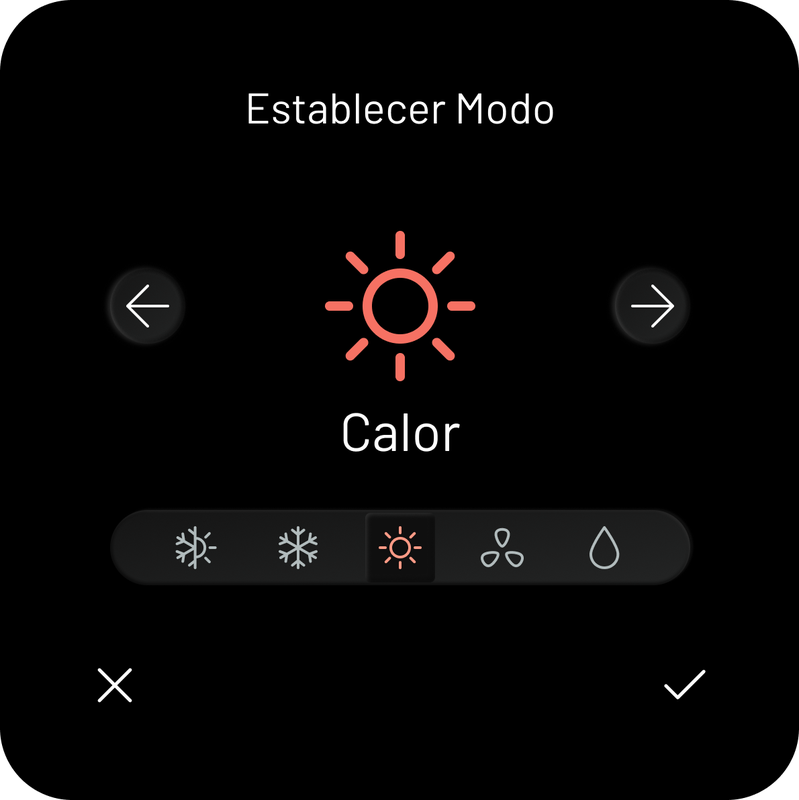 Selector de modo